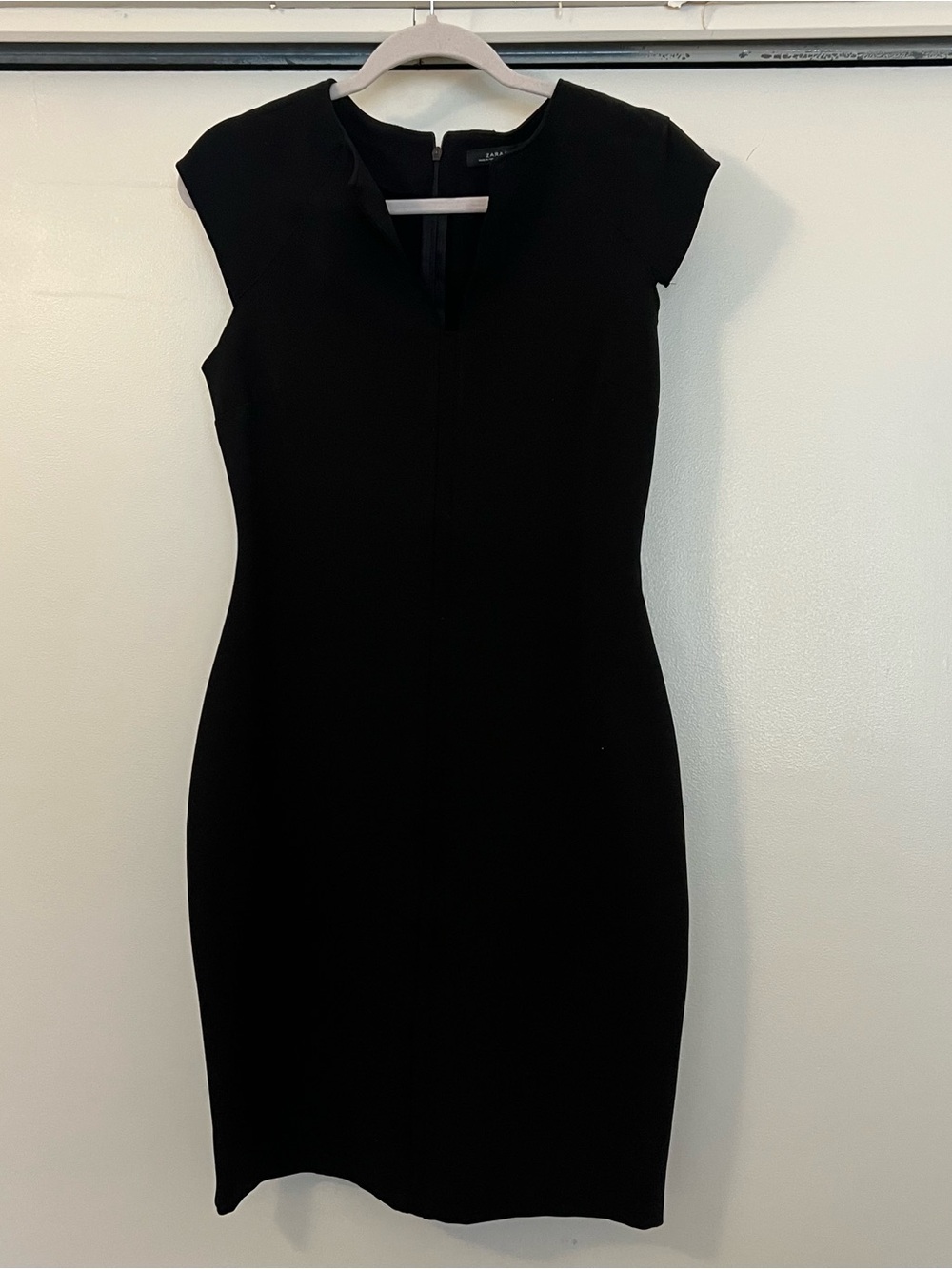 Classic Black Sheath Dress - Women's Elegant Office Dress